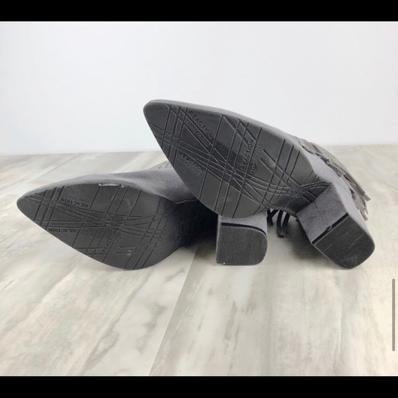 Kenneth Cole Fringe Ankle Boots - Picture 7 of 7